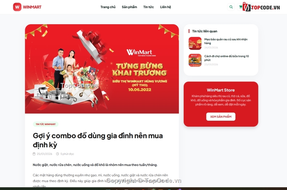bán hàng online,bán website,website siêu thị